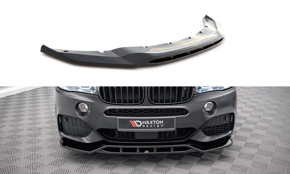 SPLITTER ANTERIORE ADATTO PER V.2 BMW X5 M-PACK F15  (2013-2018)