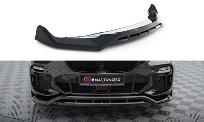 SPLITTER ANTERIORE V.2 ADATTO PER  BMW X5 M-PACK G05  (2018-2023)