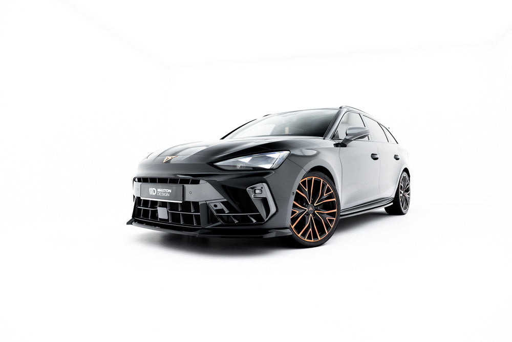 🔥ART.8947 SPLITTER ANTERIORE V.2 CUPRA LEON ST / HATCHBACK Mk1 FACELIFT🔥
