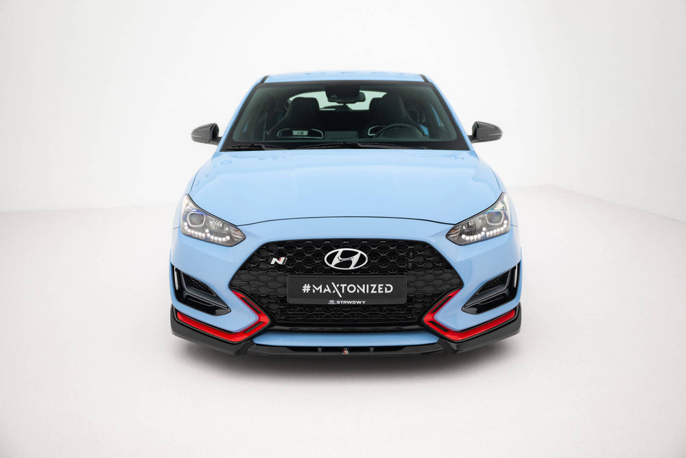 🔥ART.9006 SPLITTER ANTERIORE V.2 ADATTO PER HYUNDAI VELOSTER N Mk2🔥
