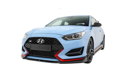 🔥ART.9006 SPLITTER ANTERIORE V.2 ADATTO PER HYUNDAI VELOSTER N Mk2🔥