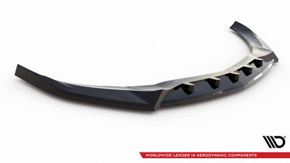 🔥ART.8916 SPLITTER ANTERIORE V.2 MERCEDES-BENZ A AMG-LINE W176 FACELIFT🔥