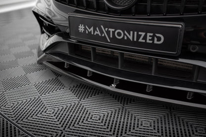 🔥ART.8916 SPLITTER ANTERIORE V.2 MERCEDES-BENZ A AMG-LINE W176 FACELIFT🔥