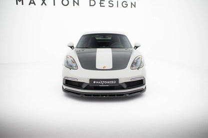 🔥ART.9036 SPLITTER ANTERIORE V.2 ADATTO PER PORSCHE 718 CAYMAN GTS 982c🔥