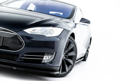 🔥ART.9053 SPLITTER ANTERIORE ADATTO PER V.2 TESLA MODEL S Mk1🔥