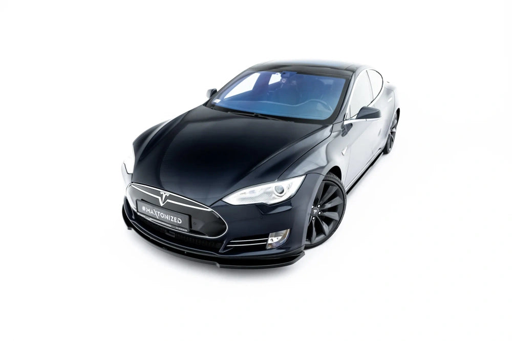 🔥ART.9053 SPLITTER ANTERIORE ADATTO PER V.2 TESLA MODEL S Mk1🔥