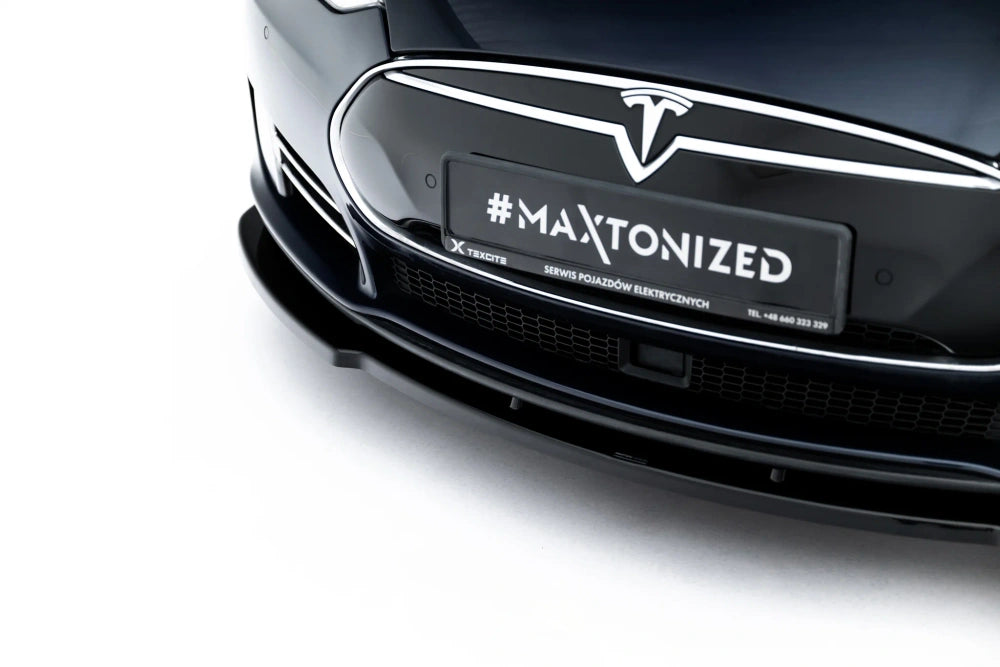 🔥ART.9053 SPLITTER ANTERIORE ADATTO PER V.2 TESLA MODEL S Mk1🔥