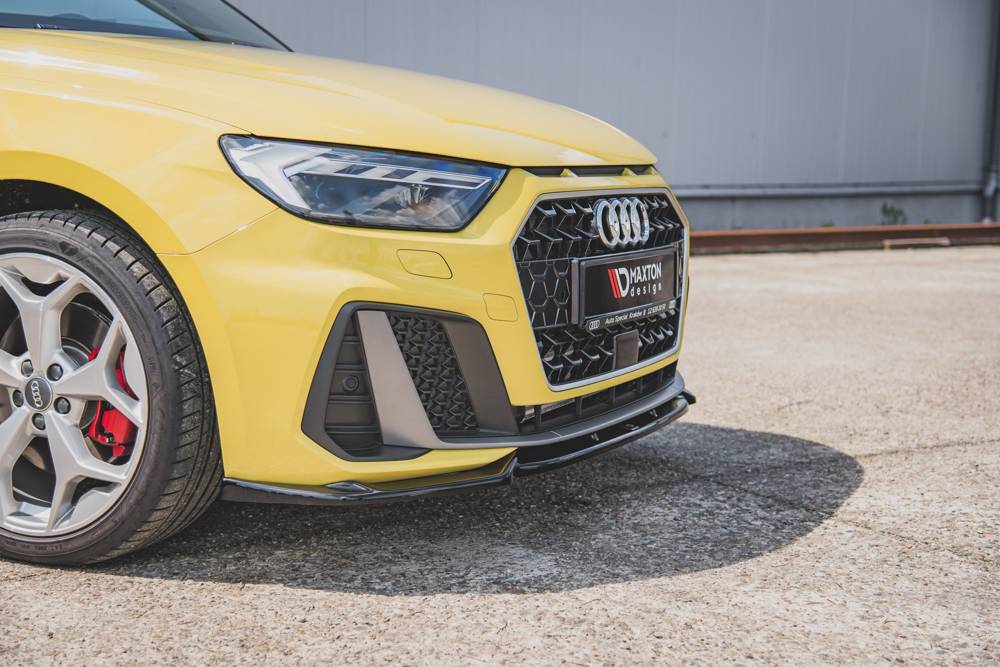 SPLITTER ANTERIORE adatto compatibile per V.3 AUDI A1 S-LINE GB 2018 -