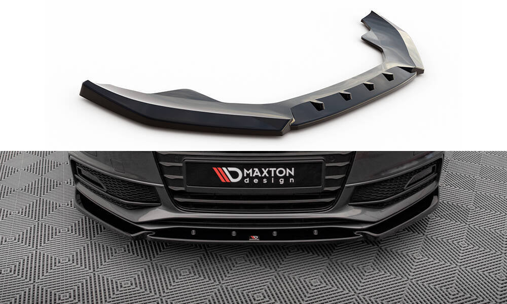 SPLITTER ANTERIORE V.3 adatto per  AUDI A4 S-LINE / S4 B8 FACELIFT