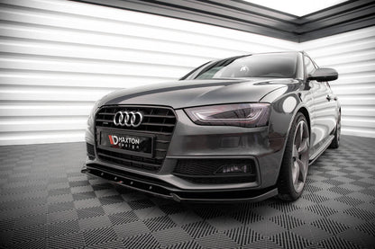 SPLITTER ANTERIORE V.3 adatto per  AUDI A4 S-LINE / S4 B8 FACELIFT