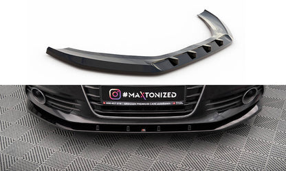 SPLITTER ANTERIORE adatto compatibile per V.3 AUDI A6 C7 (2011 - 2014)