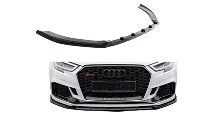 FRONT SPLITTER V.3 SUITABLE FOR AUDI RS3 SEDAN 8V FACELIFT 