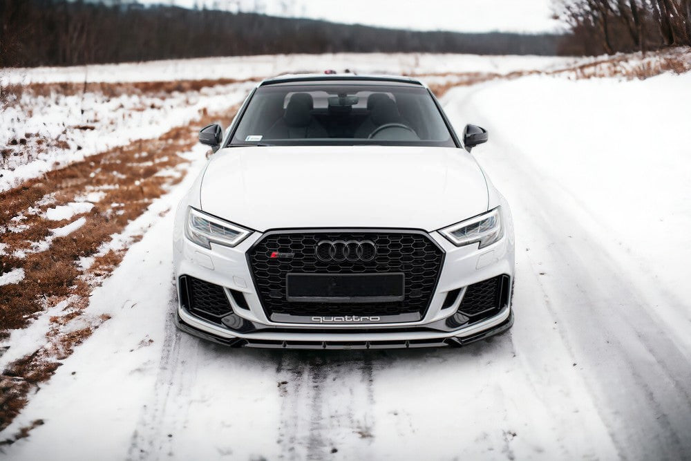 FRONT SPLITTER V.3 SUITABLE FOR AUDI RS3 SEDAN 8V FACELIFT