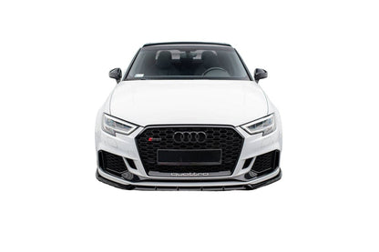 FRONT SPLITTER V.3 SUITABLE FOR AUDI RS3 SEDAN 8V FACELIFT 