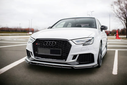 FRONT SPLITTER V.3 SUITABLE FOR AUDI RS3 SEDAN 8V FACELIFT