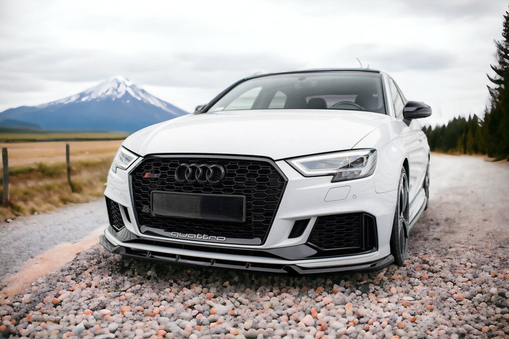 FRONT SPLITTER V.3 SUITABLE FOR AUDI RS3 SEDAN 8V FACELIFT 