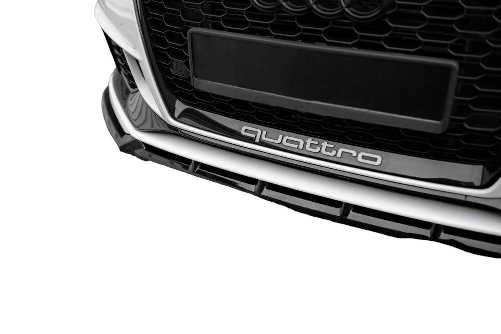 FRONT SPLITTER V.3 SUITABLE FOR AUDI RS3 SEDAN 8V FACELIFT 