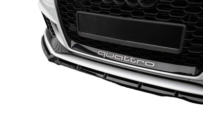 FRONT SPLITTER V.3 SUITABLE FOR AUDI RS3 SEDAN 8V FACELIFT 