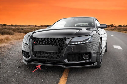 ✨Splitter anteriore V3 design nero lucido per Audi S5/A5 S-Line 8T 2007-2011✨
