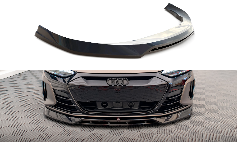 SPLITTER ANTERIORE COMPATIBILE PER V.3 AUDI E-TRON GT / RS GT MK1  (2021 - )