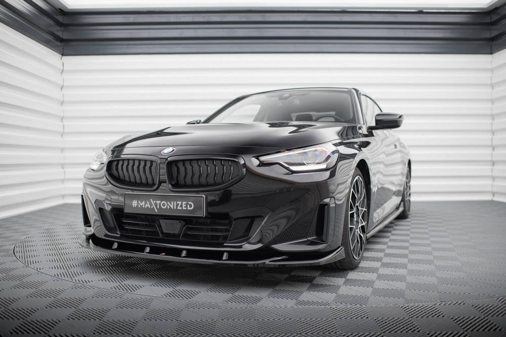 SPLITTER ANTERIORE V.3 ADATTO PER BMW 2 COUPE G42  (2021 -)