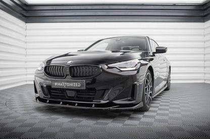 SPLITTER ANTERIORE V.3 ADATTO PER BMW 2 COUPE G42  (2021 -)