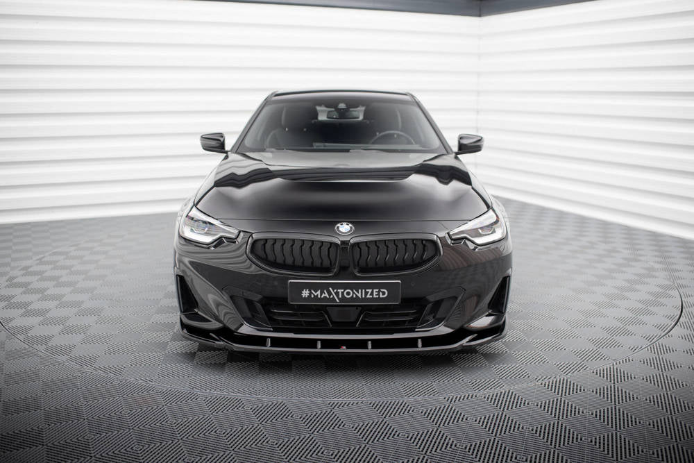 SPLITTER ANTERIORE V.3 ADATTO PER BMW 2 COUPE G42  (2021 -)