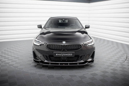 SPLITTER ANTERIORE V.3 ADATTO PER BMW 2 COUPE G42  (2021 -)