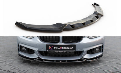 SPLITTER ANTERIORE ADATTO PER V.3 BMW 4 COUPE M-PACK F32  2013-2020