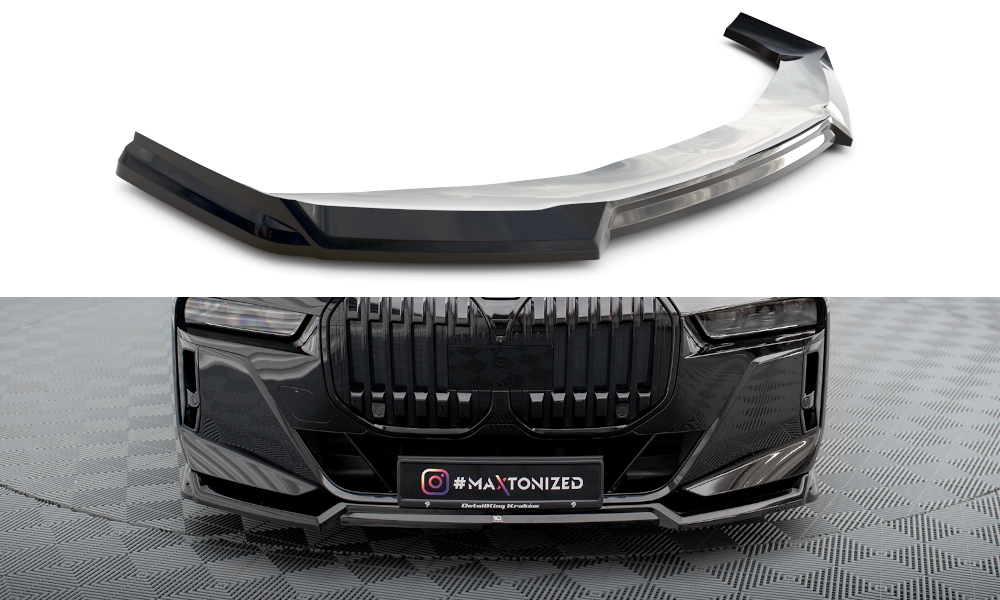 SPLITTER ANTERIORE V.3 adatto per  BMW 7 M-PACK / M760E G70  2022 -
