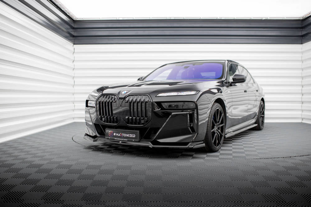 SPLITTER ANTERIORE V.3 adatto per  BMW 7 M-PACK / M760E G70  2022 -