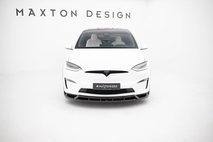 🔥ART.9030 SPLITTER ANTERIORE V.3 ADATTO PER TESLA MODEL X Mk1 FACELIFT🔥