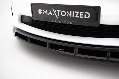 🔥ART.9030 SPLITTER ANTERIORE V.3 ADATTO PER TESLA MODEL X Mk1 FACELIFT🔥