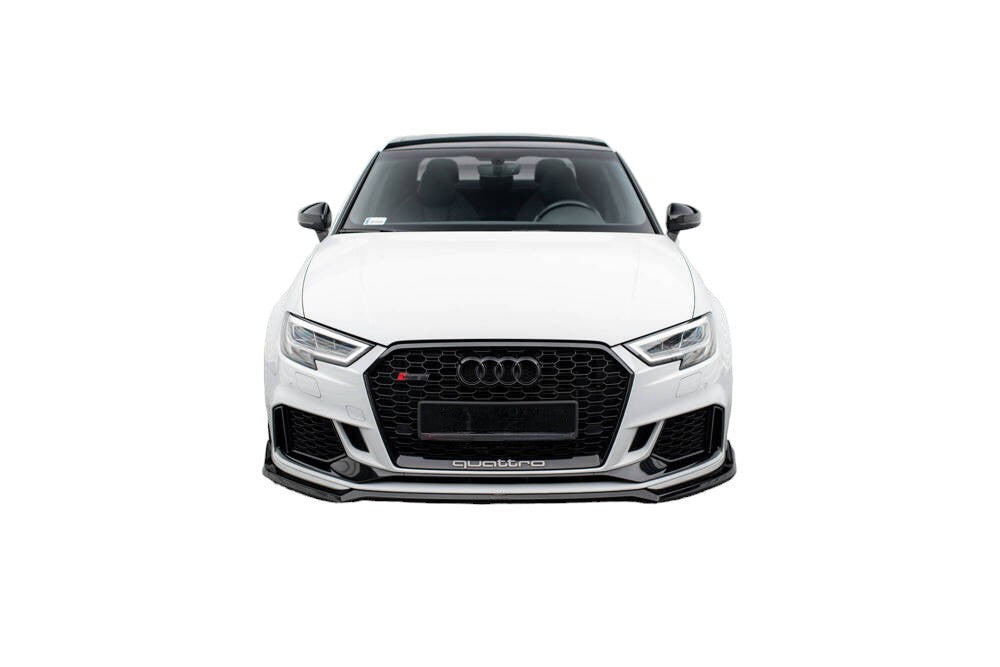 FRONT SPLITTER V.4 SUITABLE FOR AUDI RS3 SEDAN 8V FACELIFT 