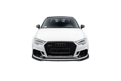 FRONT SPLITTER V.4 SUITABLE FOR AUDI RS3 SEDAN 8V FACELIFT 