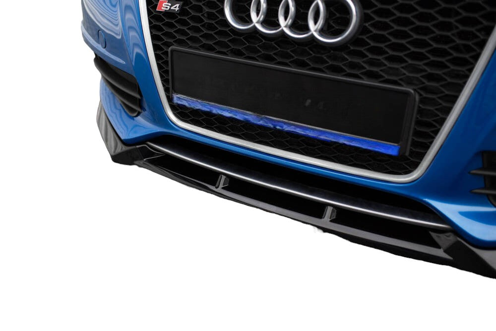 SPLITTER ANTERIORE V.4 ADATTO PER AUDI S4 / A4 S-LINE B8