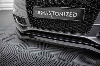 SPLITTER ANTERIORE V.4 AUDI S5 / A5 S-LINE COUPÉ / SPORTBACK 8T FACELIFT