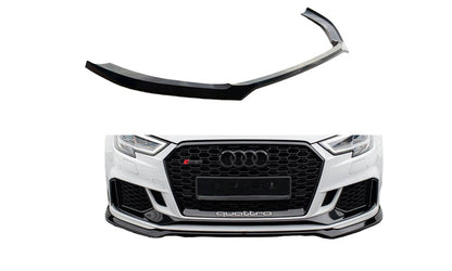 FRONT SPLITTER V.5 SUITABLE FOR AUDI RS3 SEDAN 8V FACELIFT