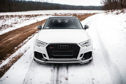 FRONT SPLITTER V.5 SUITABLE FOR AUDI RS3 SEDAN 8V FACELIFT