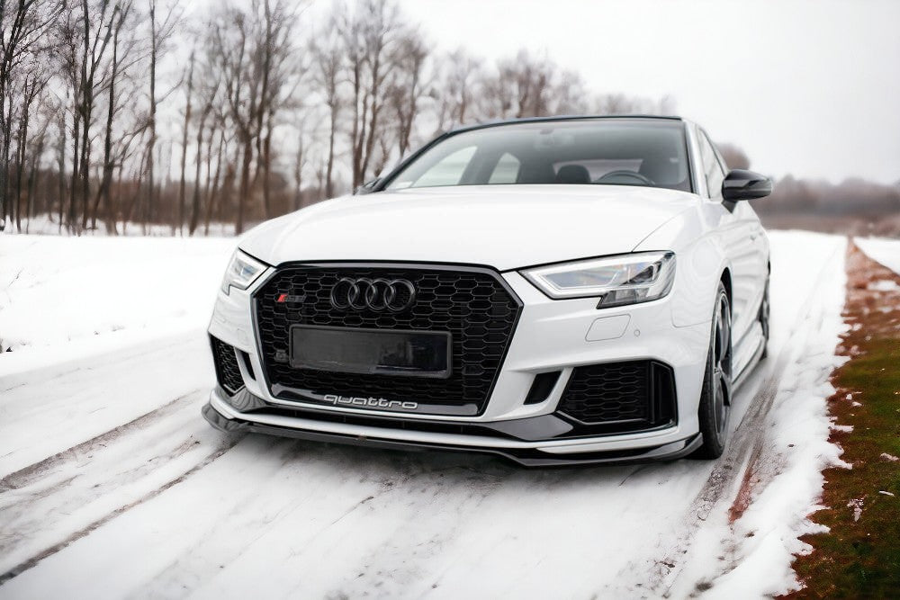 FRONT SPLITTER V.5 SUITABLE FOR AUDI RS3 SEDAN 8V FACELIFT