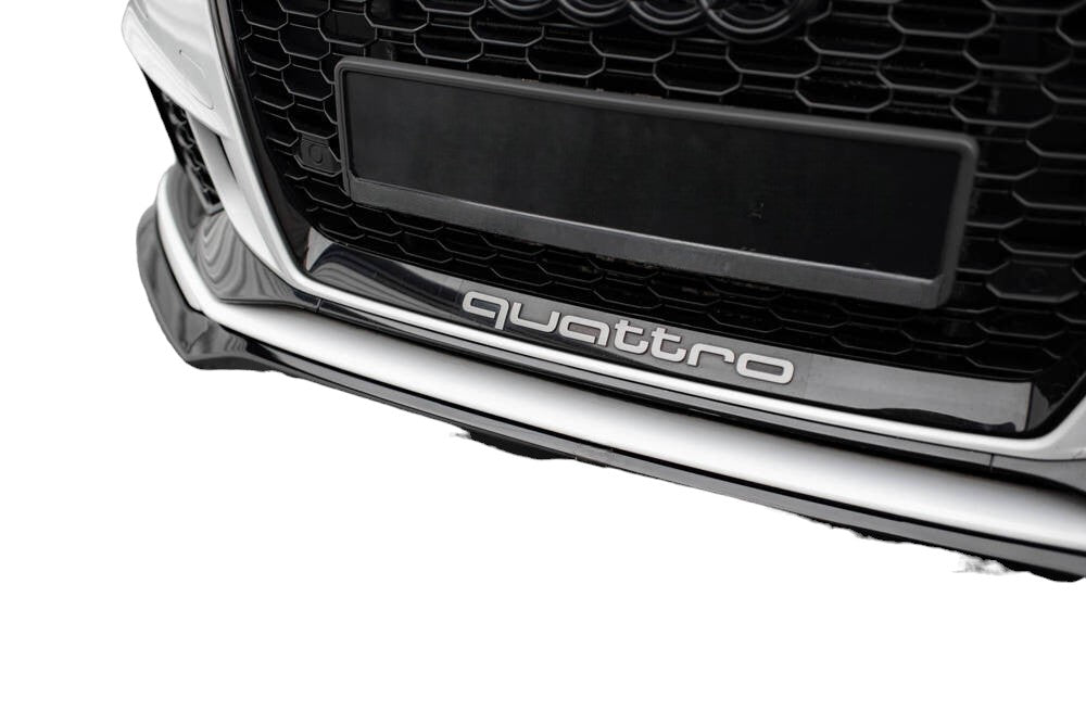 FRONT SPLITTER V.5 SUITABLE FOR AUDI RS3 SEDAN 8V FACELIFT