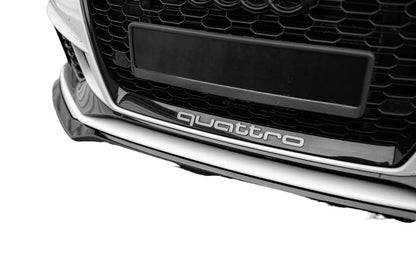 FRONT SPLITTER V.5 SUITABLE FOR AUDI RS3 SEDAN 8V FACELIFT