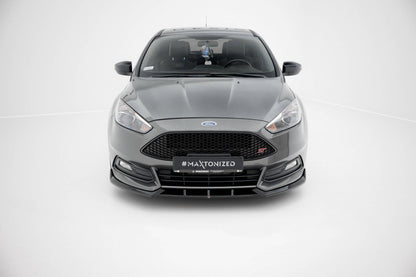🔥ART.8989 SPLITTER ANTERIORE V.6 ADATTO PER FORD FOCUS ST Mk3 FACELIFT🔥