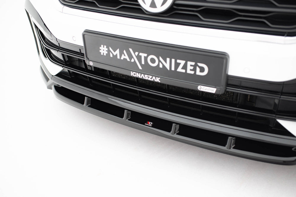 🔥ART.9013 SPLITTER ANTERIORE ADATTO PER VW T-ROC R Mk1🔥