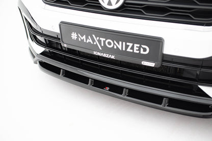 🔥ART.9013 SPLITTER ANTERIORE ADATTO PER VW T-ROC R Mk1🔥
