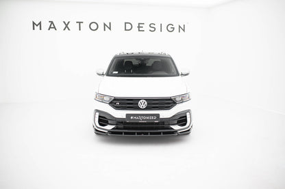 🔥ART.9013 SPLITTER ANTERIORE ADATTO PER VW T-ROC R Mk1🔥