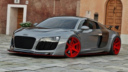 PARAURTI ANTERIORE ADATTO PER  AUDI R8 MK.1   ( 2006-2015 )