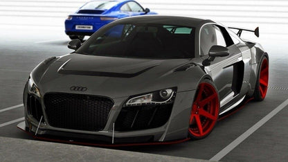 PARAURTI ANTERIORE ADATTO PER  AUDI R8 MK.1   ( 2006-2015 )