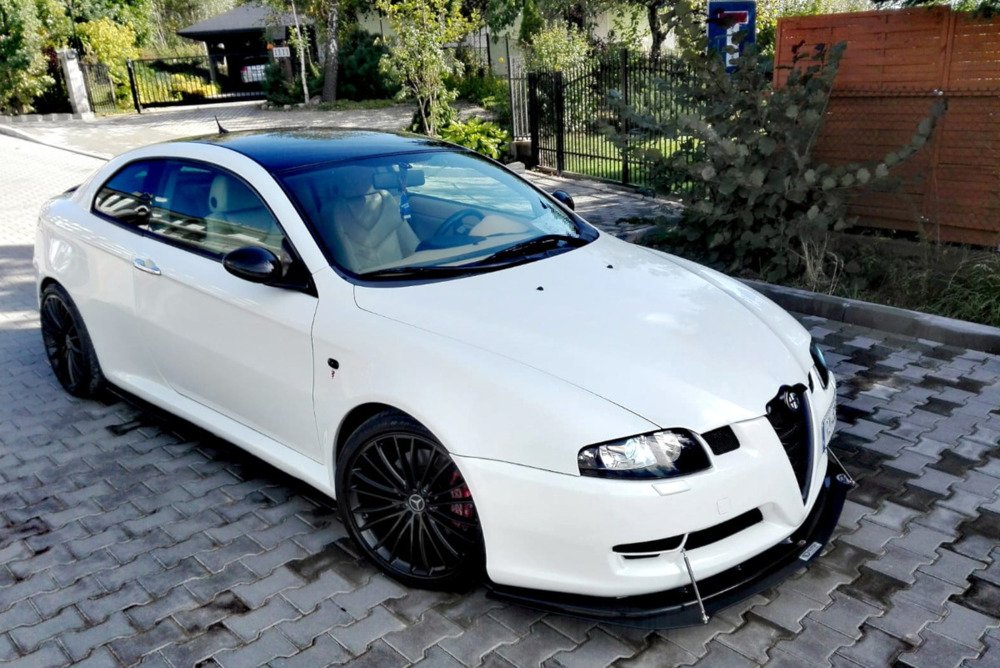 SPLITTER ANTERIORE IBRIDO adatto per ALFA ROMEO GT