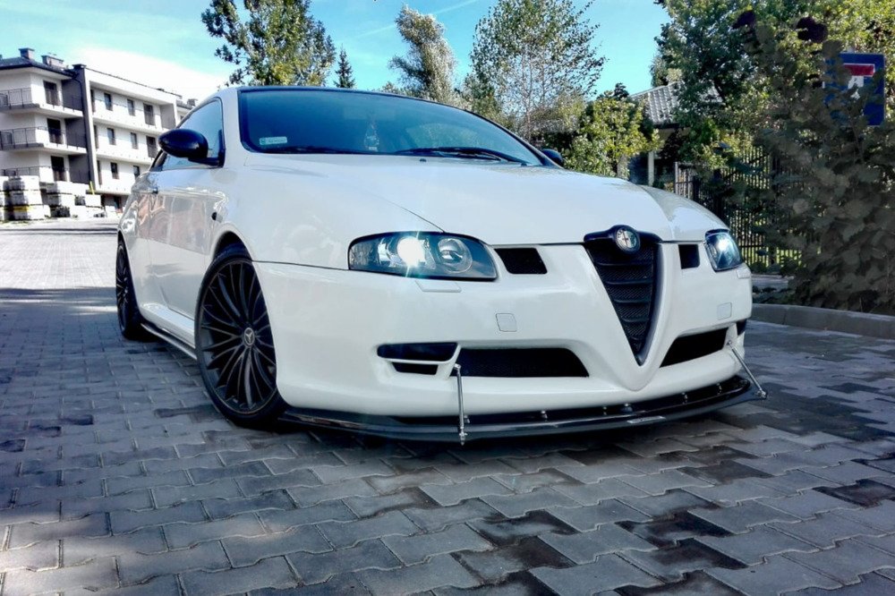 SPLITTER ANTERIORE IBRIDO adatto per ALFA ROMEO GT